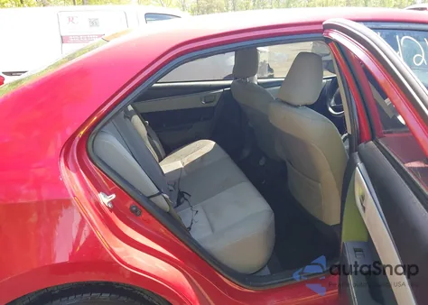 2015 Toyota Corolla Le from USA, damaged, VIN 2T1BURHE5FC375799